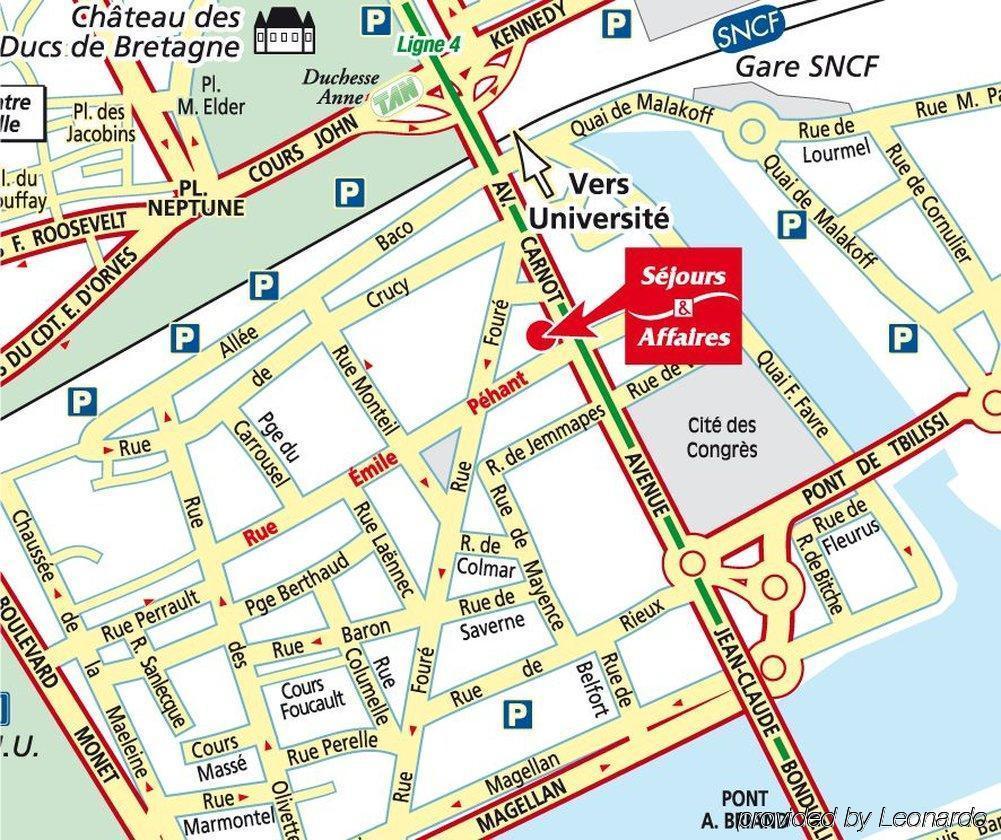 Sejours & Affaires Nantes Ducs De Bretagne Exterior foto